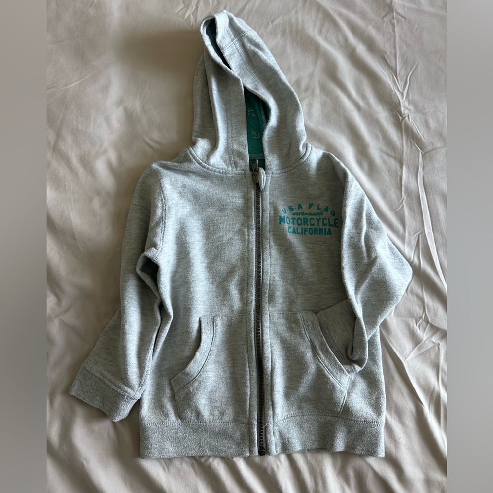 Double sided sweatshirt, size 6Y